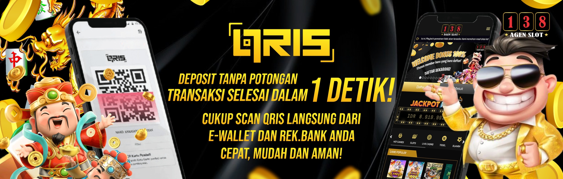 DEPOSIT QRIS AGENSLOT138 LEBIH MUDAH DAN AMAN